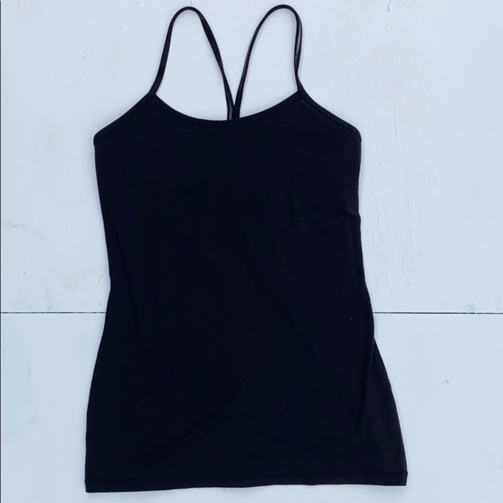 Black Lululemon tank top